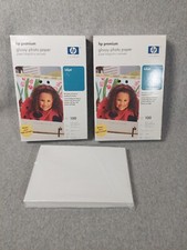 PAPER HP PREM PLUS PHOTO PAPER 4x6in Q1990A  2 packs 100 Each+40 pcs all 240pcs picture