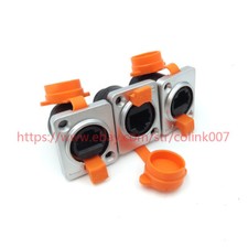 RJ45 Connector Waterproof,RJ-45 Ethernet Signal Connector fit CAT 5 CAT6 picture