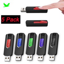 5 Pack 1GB 2GB 4GB 8GB 16GB 32GB USB 2.0 Flash Drive Memory Sticks Thumb Drive picture