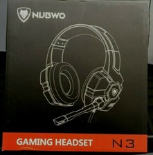 NUBWO N3 PS4 Xbox One Gaming Headset with Microphone Stereo PC Headphone Blue picture