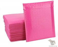 50 Pink Poly Bubble Padded Envelopes Self-Sealing Mailers 8.5X12 (Inner 8.5x11) picture