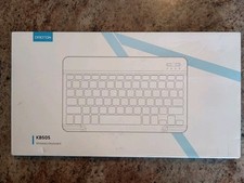 OMOTON Ultra-Slim Bluetooth iPad Wireless Keyboard KB505 Black NEW picture