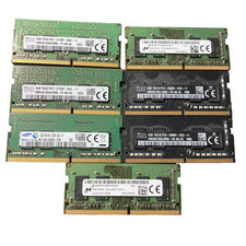 Lot of 7 Sk Hynix Samsung Micron 4GB DDR4 Laptop RAM picture