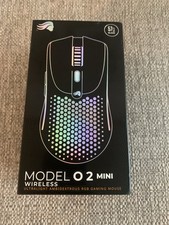 Glorious Model O 2 Mini Wireless Gaming Mouse Black 2.4GHz Bluetooth NEW Sealed picture