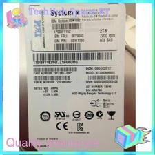 IBM 2TB 00W1152 90Y9000 00W1155 2TB 7.2K 6G 3.5