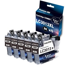 5 Black Ink Cartridges Replacement for Brother MFC-J491DW J497DW J690DW J895DW picture
