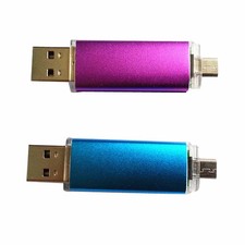USB 2.0 16GB 32GB 64GB 128GB Micro -B/USB -A OTG USB Flash Drive Memory Stick picture