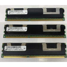Micron 24GB 3x8GB DDR3 ECC Registered PC3-10600R Server RAM MT36JSZF1G72PZ-1G4D1 picture