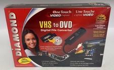 Diamond One Touch Video Capture VC500 USB VHS DVD Gaming Capture NEW SEALED picture