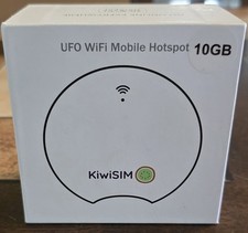 UFO Mobile Hotspot with Data 10GB-30Days, Portable Pocket WiFi 6 & 4G LTE Pink picture