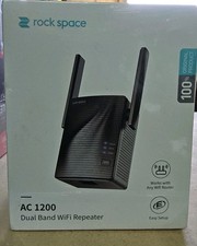 +Rock Space AC 1200 Dual Band WiFi Repeater Model: RSD0608 picture