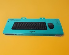 Logitech MK250 Black Compact Bluetooth Wireless Mouse and Keyboard Combo Battery picture