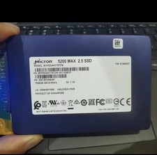 MICRON 1.92TB SSD 5200 MAX ATA 6Gb/s MTFDDAK1T9TDN VDC 1920GB D1MH027 picture