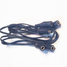 DC  Y Adaptor 2.5mm x 5.5mm plug  to 4) 2.5mm x 5.5mJacks 2D8-100  1  pc picture