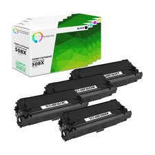 TCT 4PK 508X Toner Set CF360X CF361X CF362X CF363X For HP Enterprise M552 M553 picture