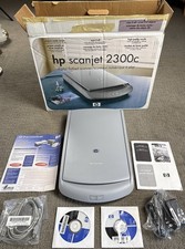 HP Scanjet 2300C Q2950A Color Flatbed Scanner USB Tested Works w/ Cable picture