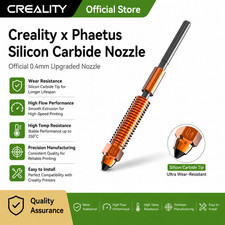  Creality x Phaetus Silicon Carbide Nozzle Official 0.4mm Upgraded Nozzle  picture