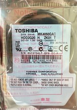 Toshiba 40GB MK4050GAC 4200RPM IDE PATA 2.5