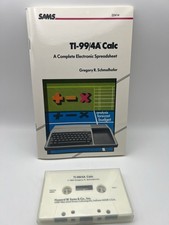 TI-99/4A -- CALC: A COMPLETE ELECTRONIC SPREADSHEET (SAMS) picture