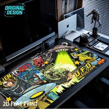 1 XXL Extra Large Vintage American Sci-Fi Alien Themed Mouse Pad, Alien Legion picture