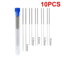 10-Piece Stainless Steel Cleaning Needle Brush Kit For Nozzles And Drains picture