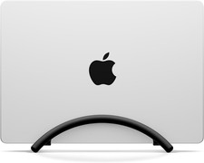 Bookarc Flex Vertical Laptop Stand – Space-Saving Macbook Stand, Adjustable Hold picture