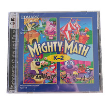 Mighty Math PC Computer Game K-2 2-CD set by Edmark picture