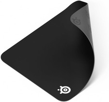 Qck Medium Gaming Mousepad — Black — Non-Slip Silicone Rubber Base — Peak Tracki picture