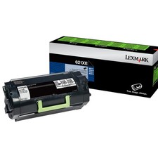 Original Lexmark 62D1X0E Black Toner. New Sealed Box, We Ship Fast picture