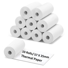 10 Rolls Refill Paper for Kids Camera Instant Print - Photo Printer Thermal P... picture
