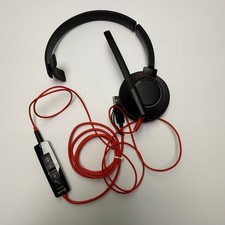 Poly Blackwire BW5200 Headset Black Red USB-C Noise Canceling C5210T picture