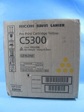 GENUINE RICOH PRO PRINT CARTRIDGE YELLOW- C5300- EDP 828598 - OPEN BOX picture
