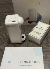 EVEBOT PrintPods Mini Handheld Portable Multi-Function Printer, Skin Safe, W/Ink picture