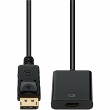 AddOn DisplayPort 1.2 to HDMI 1.3 Male to Female Black Active Adapter picture