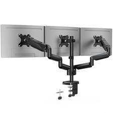 Heavy Duty Triple Monitor Desk Mount for Screens up to 32