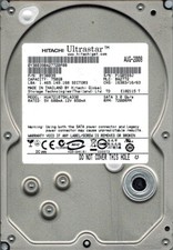 Hitachi HUA721075KLA330 P/N: 0Y30039 MLC: BA2772 750GB picture