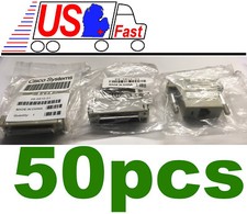 50pk Cisco Systems Terminal Serial Adapter DB-25-pin Female to RJ-45 8pin Female picture