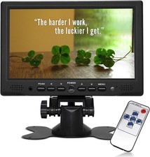 Mini 7'' Monitor Display Portable Security Monitor LCD Screen VGA HDMI Speaker picture