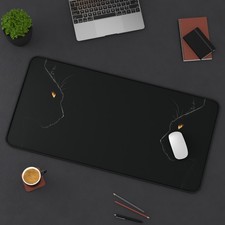 Black Panther Eyes Gaming Mouse Pad XXL 16x32 Desk Mat Non-Slip picture