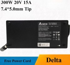 Genuine Delta ADP-300BB T 300W 20V 15A 7.4*5.0mm Pin Gaming Laptop Charger picture