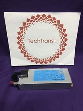 HP HSTNS-PL40 723594-001 500W Plus Platinum Power Supply 723595-201 720478-B21 picture
