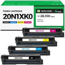 20N1XK0 20N1XC0 20N1XM0 20N1XY0 Toner 4-Pack, 4-Pack picture