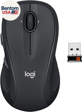 M510 Wireless Mouse, 2.4 Ghz with USB Unifying Receiver, 1000 DPI Laser-Grade Tr picture