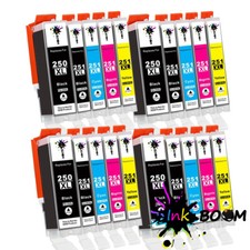 20 Ink Cartridge for PGI-250 CLI-251 PIXMA IX6820 MG5420 MG5522 MG6420 MX722 picture
