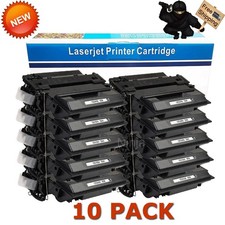 10 PK CE255X 55X Toner Cartridge For HP LaserJet P3015 P3015DN P3015N P3015X picture