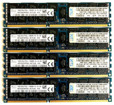 SK Hynix 64GB 4x 16GB DDR3 2Rx4 PC3L-10600R Reg ECC Server RAM HMT42GR7MFR4A picture