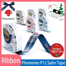 Phomemo P12 LT12 Satin Ribbon Label Tape Ribbon for Gift Wrapping, Craft Wedding picture