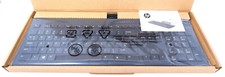 GENUINE HP 911502-001 USB SLIM KEYBOARD W/SMART CARD READER CCID TPC-S001K - NEW picture