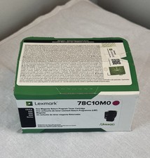 78C10M0 New Genuine Lexmark Magenta Toner CS/CX 420 520 620 picture