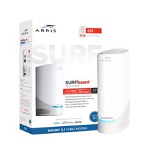 ARRIS S33 SURFboard DOCSIS 3.1 Multi-Gigabit Cable Modem 2.5 Gbps Ethernet Port picture